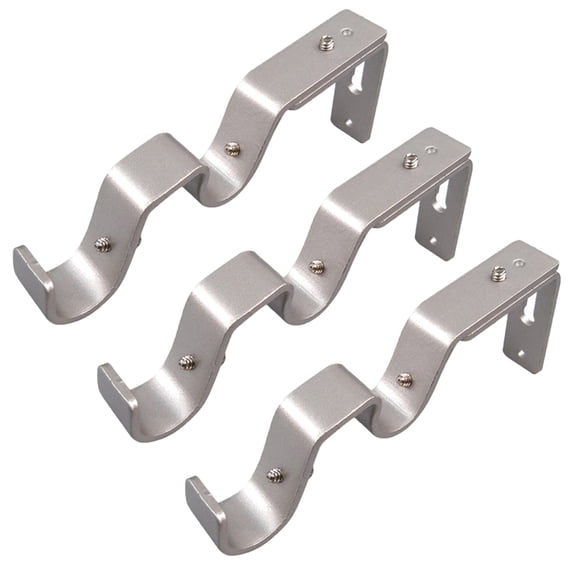 Extendable Adjustable Curtain Rod Bracket Holder Support