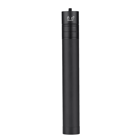 Extendable Aluminum Selfie Stick Extension Pole with 1/4 Inch Screw, Portable Telescopic Camera Extension Rod for Handheld Gimbal Stabilizer, Smartphone & Action Camera, Multifunctional Handheld Shoo