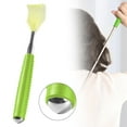 thumbnail image 1 of Extendable Back Scratcher Ecohintz Retractable Stainless Steel Back Scratcher - Multi-Functional Tool with Massage Roller - Extendable & Portable for Hard-To-Reach Itch Relief, Green, 1 of 9