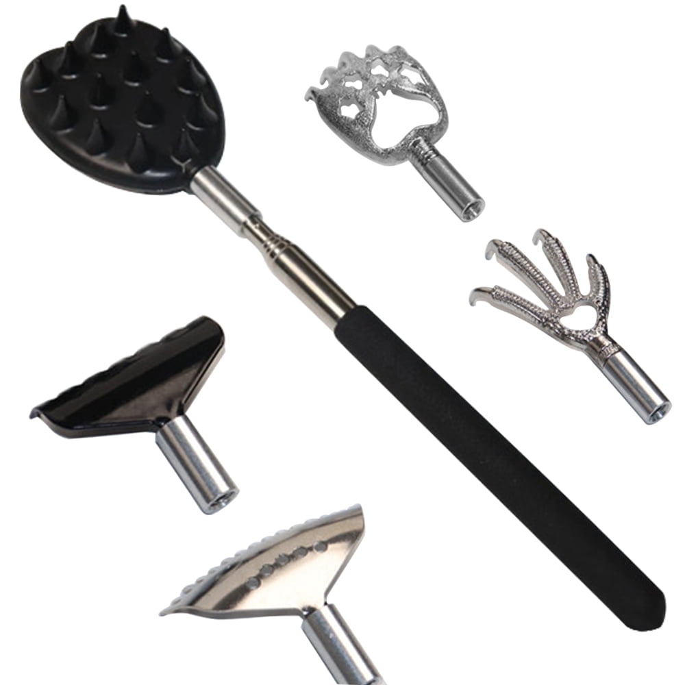 Extendable Back Scratcher for Men & Women - START MAKERS Telescopic ...