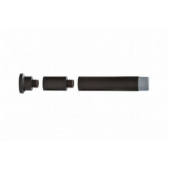 Extendable Baseboard Door Bumper, Oil Rubbed Bronze