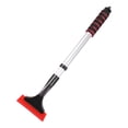thumbnail image 1 of Extendable Car Ice Scraper and Snow Shovel, Red Oxford Fabric & Aluminum Handle - Adjustable Winter Tool for Clearing Windshield and Car (Size/Colour as Pictured), 1 of 5