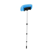 Extendable Car Wash Brush with Soft Bristles, Adjustable Telescopic Handle for Cars, Trucks, Boats, and RVs Cleaning