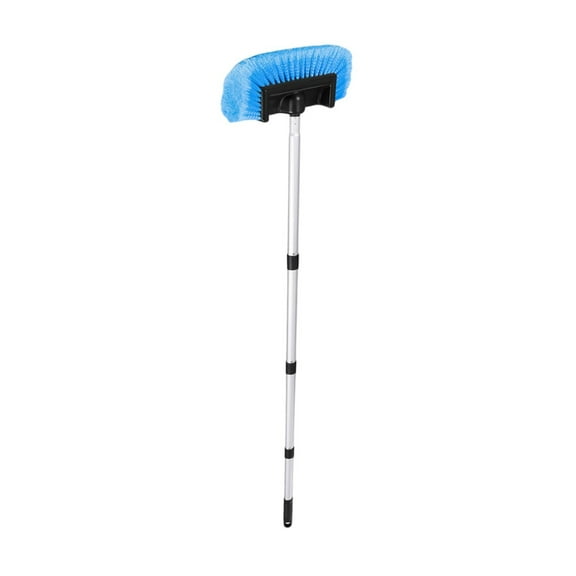 Extendable Car Wash Brush with Soft Bristles, Adjustable Telescopic Handle for Cars, Trucks, Boats, and RVs Cleaning