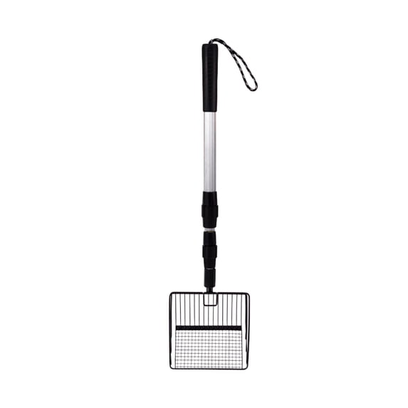 Extendable Cat Litter Scoop with Long Handle, Telescopic Sifting Litter Scooper,for Litter Box Pet Poop Shovel