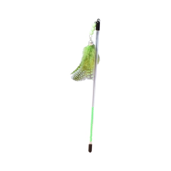 Extendable Cat Teaser Wand, Feather Cat Toy With Bell, For Daily Indoor Play And Activity Training Of Cats, Interactive Pet Exercise Toy