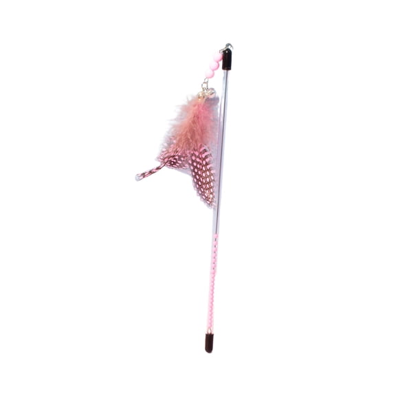 Extendable Cat Teaser Wand, Feather Cat Toy With Bell, For Daily Indoor Play And Activity Training Of Cats, Interactive Pet Exercise Toy