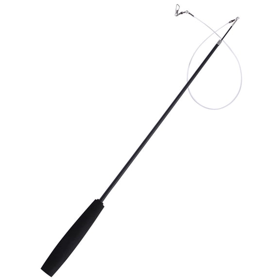 Extendable Cat Wand Toy, Funny Teaser Rod for Indoor Cats, Fishing Pole Style