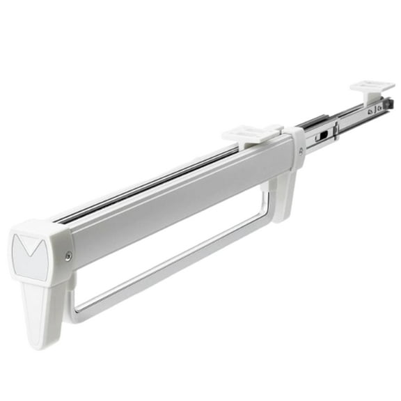 Extendable Clothes Rail,Closet Organizer Rack for Pants and Coat, Sliding Wardrobe Closet Rod, Adjustable Sliding Wardrobe Clothes Hanger, 25-55cm