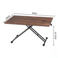 Extendable Dining Tables Metal Lift Top Table Foldable Desk Modern