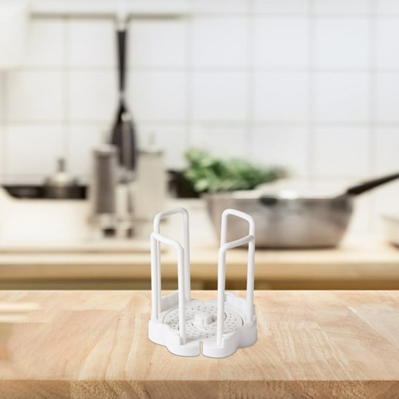 Extendable Dish Drying Rack for Bowls & Plates | Adjustable Kitchen Storage Organizer | 1-Piece Retractable Stand | Yellow, Green, White