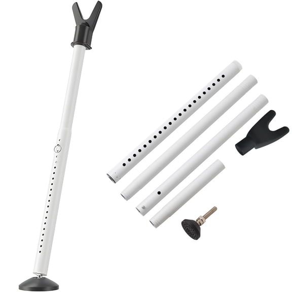 Extendable Door Bar Length 20.31 to 41.52 Inches Home Security Door Stoppers