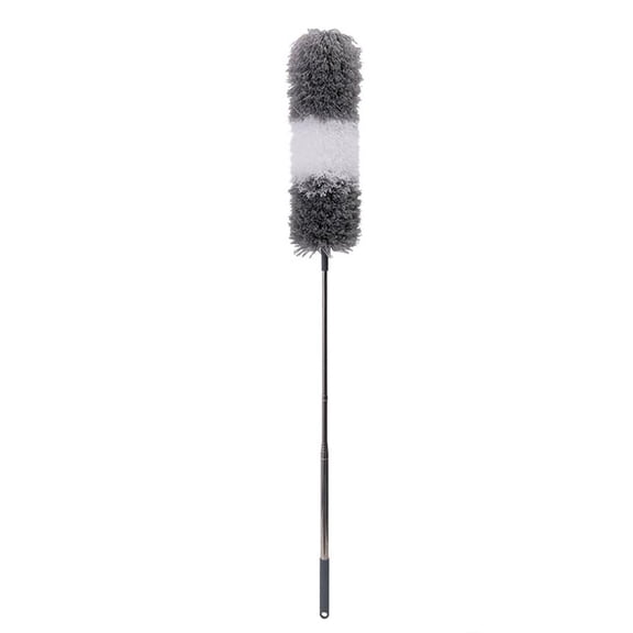 Extendable Duster 280cm Long Handle for High Reach Cleaning, Bendable Head, Eco-Friendly