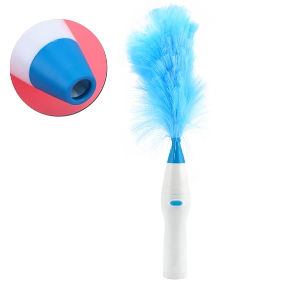 Extendable Electric Duster: Cleans Furniture, Ceilings Keyboards, Easy, Quick Thorough!