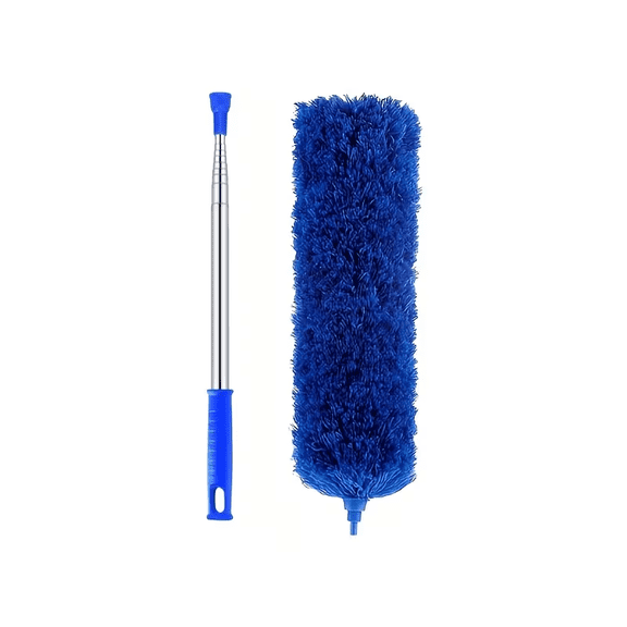 Extendable Feather Duster Soft Tip Telescopic Microfiber Dust Brush Long Handle for Ceiling Fan Cleaning