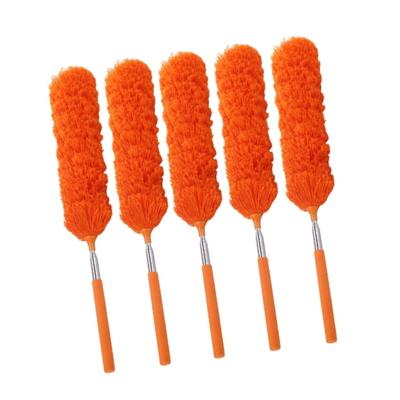 Extendable Fiber Dusters Telescopic Long Handle Bendable Head Cleaner Brush For High Ceiling And Tight Space Cleaning