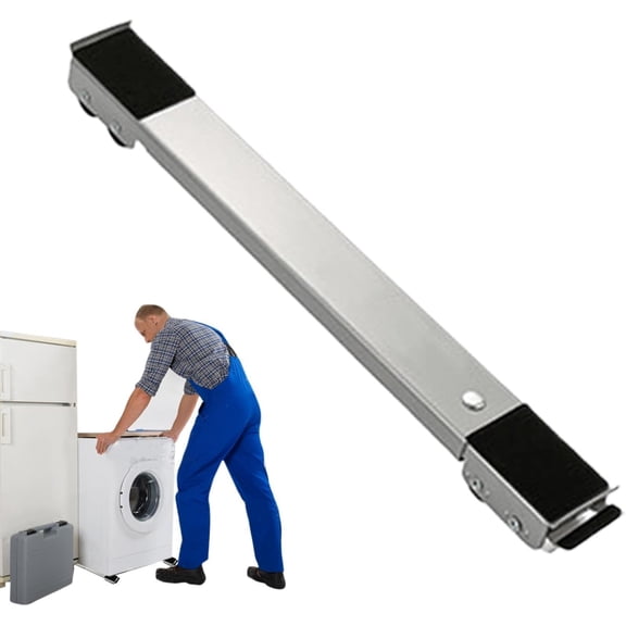 Extendable Furniture Appliances Rollers | Extendable Heavy Duty Appliance Base | Washing Machine Stand Wheels for Washer, Dryer, Refrigerators, Wine Cooler