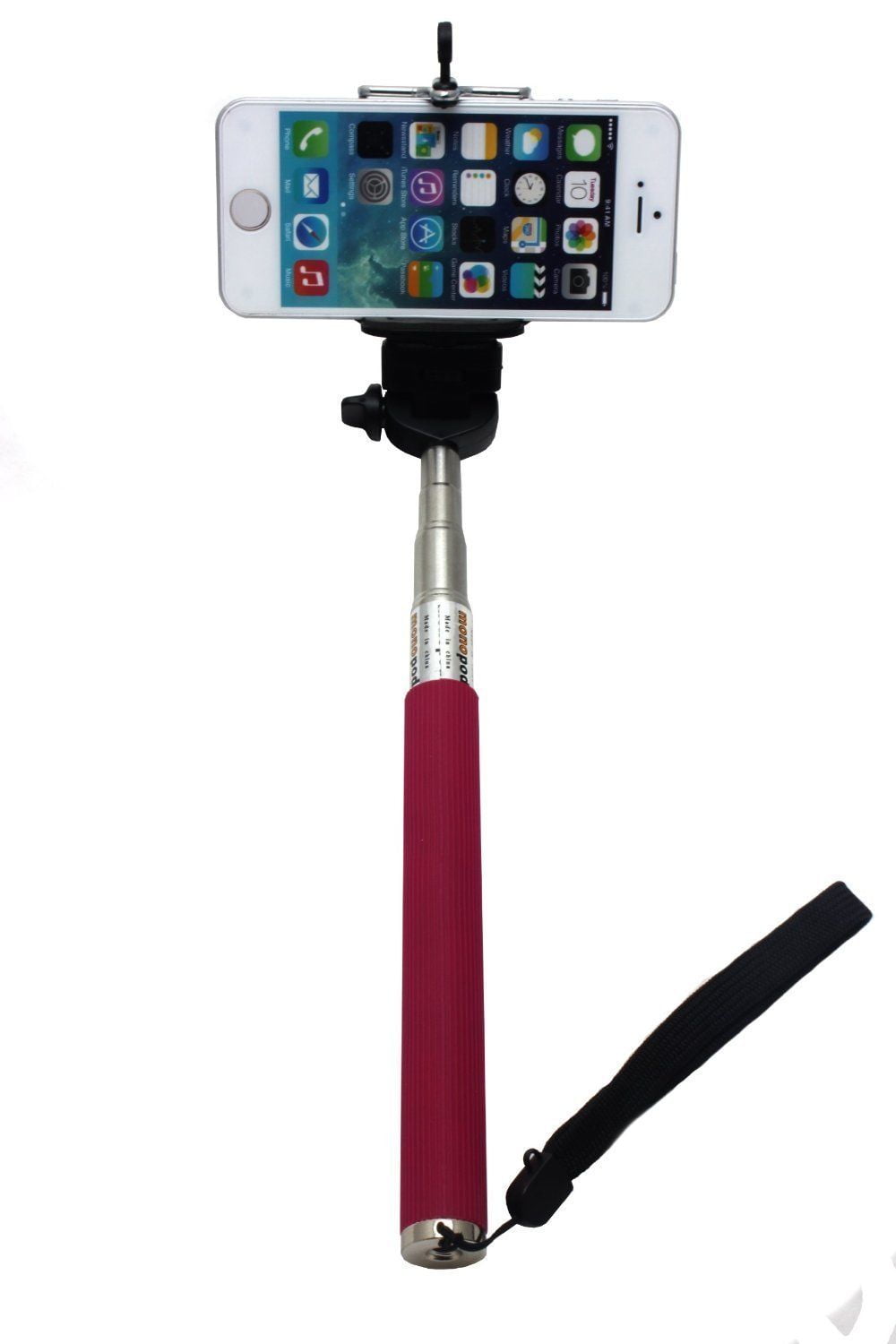 Wholesale like mirror mini selfie stick handheld monopod for Iphone &  Android Cellphone