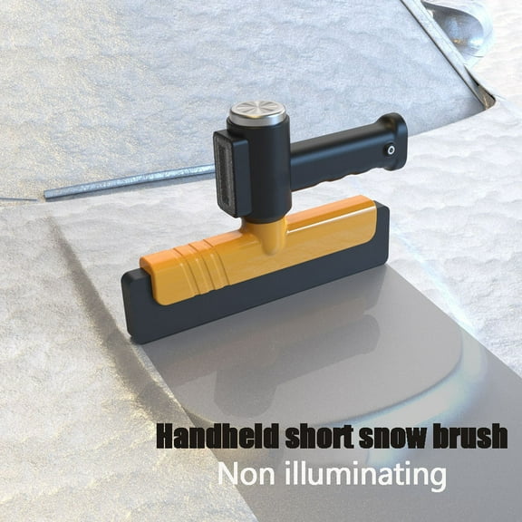 Extendable Ice Scrapers for Car Windshield, Car Windshield Ice Shovel, Adjustable Length Settings with Foam Grip, Retractable and Detachable Snow Shovel, LED Lighting, for Cars, Trucks, SUVs