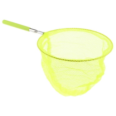 Extendable Kids Catcher Net Telescopic Net w/ Slip Handle Outdoor Tools Yellow