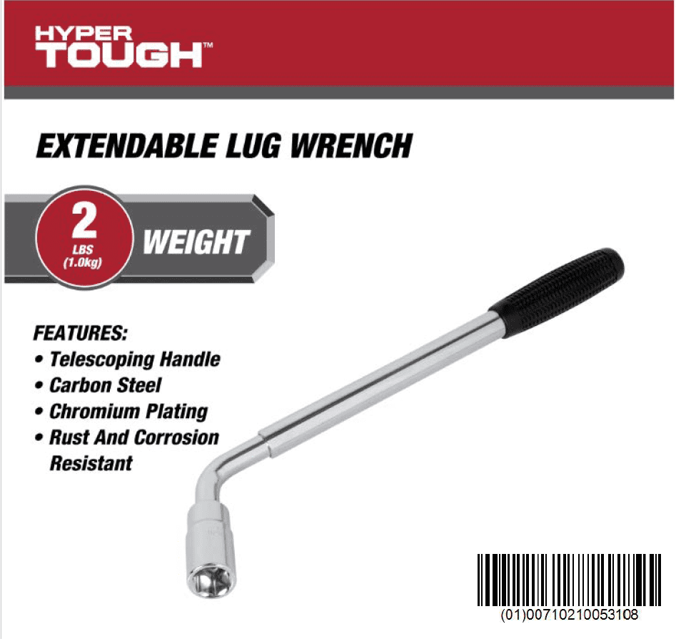 Extendable Lug Wrench