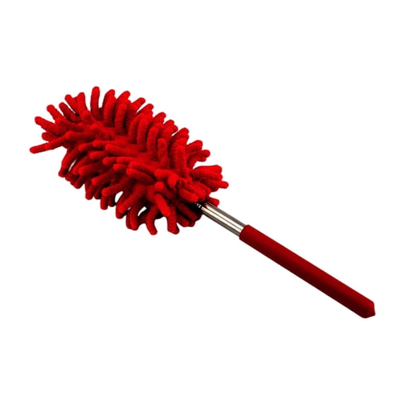 Extendable Mini Microfiber Duster Cleaning Brush With Telescopic Handle For Dusting Ceiling Fan Window Blinds And Hard To Reach Areas