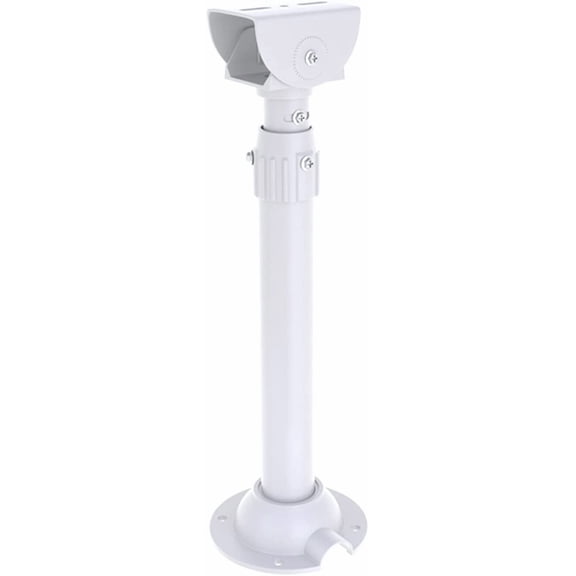 Extendable Mounting Pole for Security Surveillance Cameras,15.7-23.6 inch Adjustable Ceiling Mount Bracket for CCTV IP Camera,Outdoor Indoor Solid Metal Powder Spray Coating