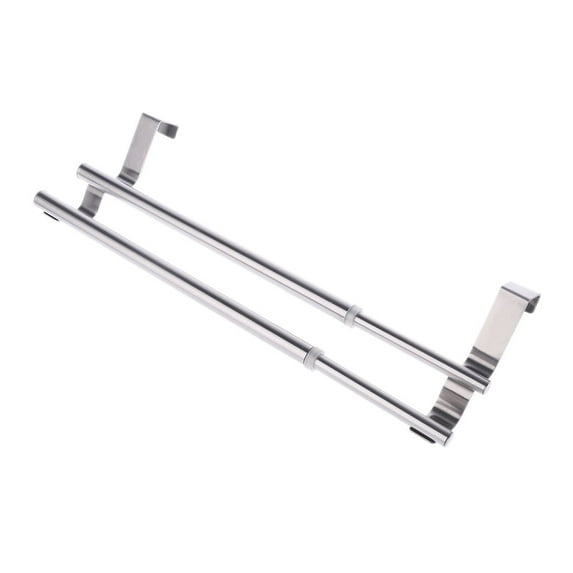 Extendable Over Door Storage Hook Extendable Nonslip Design Drying Rack For Clothes Towels Bedroom Bathroom