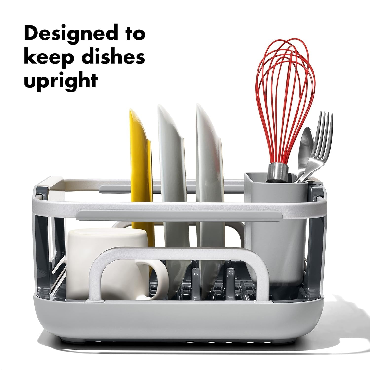 Extendable Over-The-Sink Aluminum Drying Dish Rack