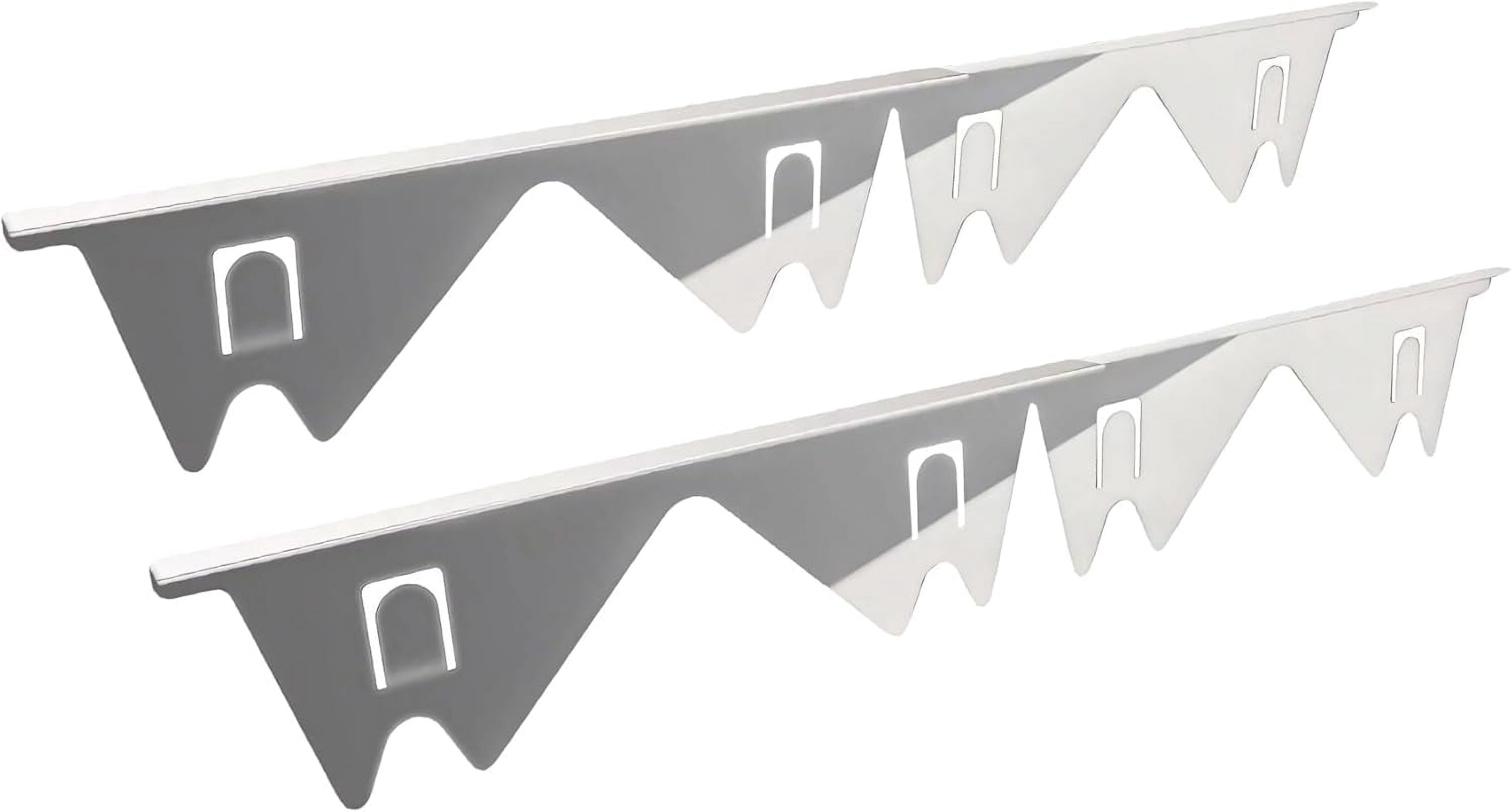 Extendable Stove Gap Covers Stainless Steel:Stove Gap Filler Prevent Food Debris from Entering the Gap,Stove Guard for Gas Stoves,Adjustable Length from 13.8 to 27.5 Inches,2Pcs (Silver)