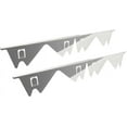thumbnail image 1 of Extendable Stove Gap Covers Stainless Steel:Stove Gap Filler Prevent Food Debris from Entering the Gap,Stove Guard for Gas Stoves,Adjustable Length from 13.8 to 27.5 Inches,2Pcs (Silver), 1 of 7