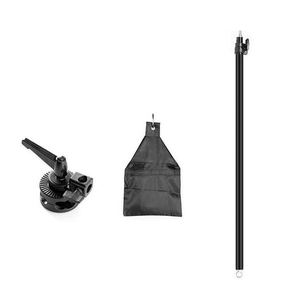 Extendable Studio Boom Arm with Heavy Duty Sandbag for Balanced Lighting