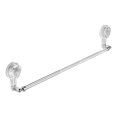 thumbnail image 1 of Extendable Suction Cup Towel Rack - No Drill Bathroom Wall Mount Organizer for Towels and Slippers - Space-Saving Storage Solution, 1 of 6
