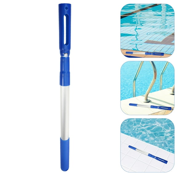 Pawsdot Aluminum Pool Pole Telescopic Adjustable Connecting Rod for Pool Skimmer