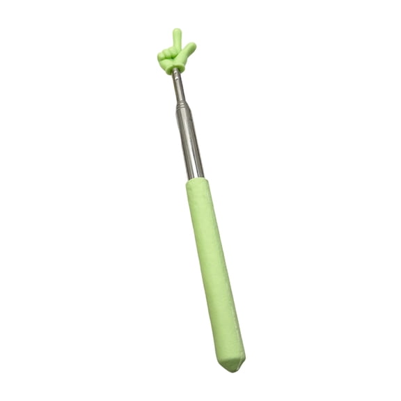 Extendable Telescopic Teacher Pointer, Retractable Finger Stick for Classroom Presentations, Whiteboards & Blackboards, 5 Colors Available