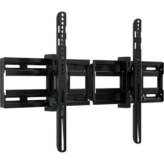Extendable Tilting TV Wall Mount for 32 to 90" Screens up to 110lbs - Reduce Glare w/ 5.2" Extension for 12 deg Tilt - Universal TV Mount w/ 3-Step Install & Included Hardware  UL Listed
