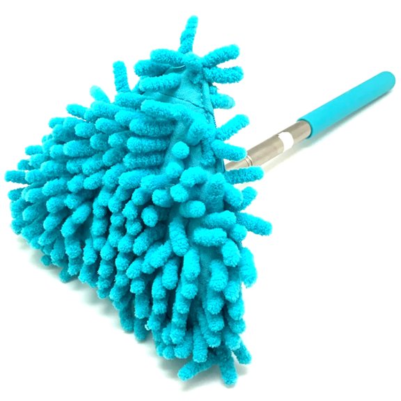 Extendable Triangle Shaped Microfiber Teal Duster