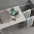 thumbnail image 1 of Extendable Wardrobe Storage Rack - Retractable No-drill Design, Expandable Space Saver, Strong Bearing Capacity for Closet Cabinet Organization, 1 of 7