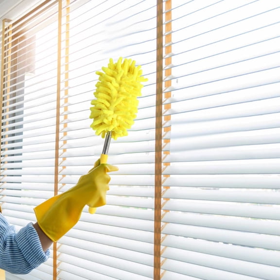 Extendable and Washable Microfibre Duster, Reachable, Microfibre Cleaning Tool, Small Dusters for Cleaning Office, Car, Computer, Furniture, Sofa