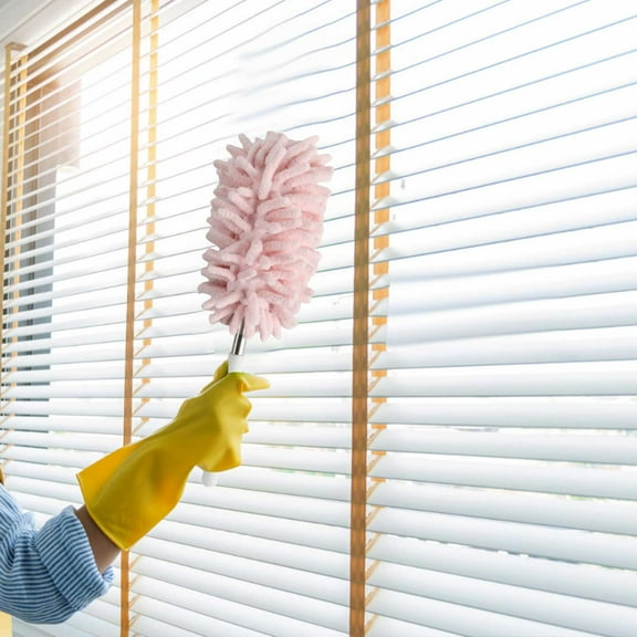 Extendable and Washable Microfibre Duster, Reachable, Microfibre Cleaning Tool, Small Dusters for Cleaning Office, Car, Computer, Furniture, Sofa