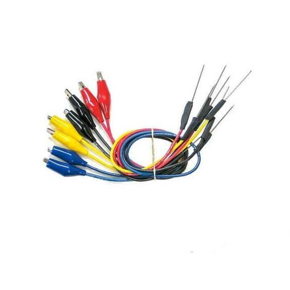 Extended Back Probe Kit - Red - Set of 4 - Non-Damaging Probing Tools
