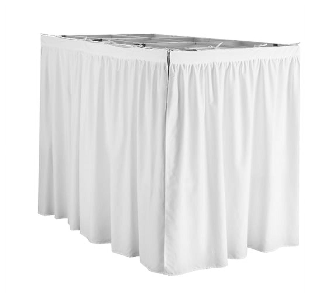 Extended Bed Skirt Twin XL (3 Panel Set) White