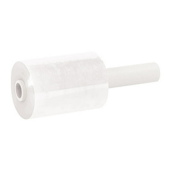 Extended Core Bundling Film White 5" X 80 Gauge X 1000' Roll (12 Roll/Case)