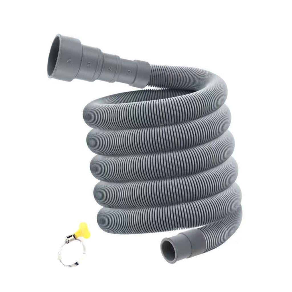 Extended Drainage Hose Thickened Rubber Hoses For Automatic Washing Machines