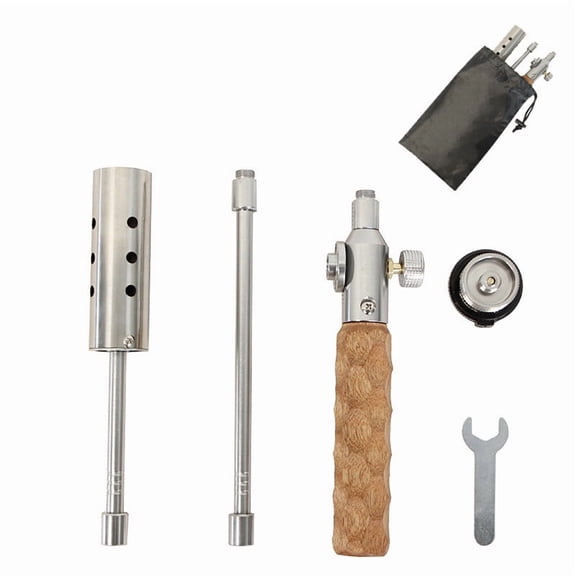 Extended Flamethrower for Outdoor Camping Portable Handheld Barbecue Igniter
