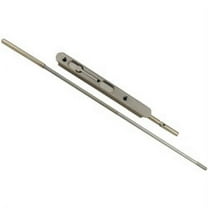 Extended Flip-Lever Flush Bolt, 18 Inches, Satin Nickel by Stone Harbor Hardware