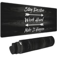 thumbnail image 1 of Extended Gaming Mouse Pad 31.5×11.8 inch XL with Stitched Edges Extended Waterproof Desk Pads Non-Slip Rubber Base Large Keyboard Mat Computer Game Mousepad for Work/Office/Home-Stay Positive, 1 of 6