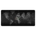 thumbnail image 1 of Extended Gaming Mouse Pad 31x12in 35x16in Anti Slip Rubber Desk Mat Large Size Precision Tracking Durable Washable Cloth for Computer Laptop Office Tabletop Home Workstation Black, 1 of 1