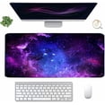 thumbnail image 1 of Extended Gaming Mouse Pad(35.4x15.7 in), Large Desk Pad Laptop Computer Keyboard Mat Waterproof Desk Decor Writing Pad for Work, Game, Office, Home - Galactic, 1 of 6