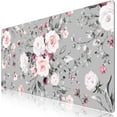 thumbnail image 1 of Extended Gaming Mouse Pad (35.4x15.7 in), Large Non-Slip Rubber Base Mousepad with Stitched Edges, Waterproof Keyboard Mouse Mat Desk Pad for Work, Game, Office, Home - Tea Rose - XXL, 1 of 6